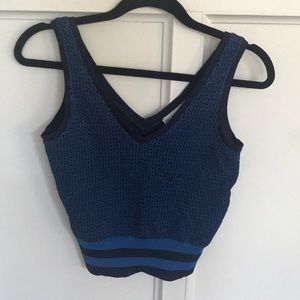 Peacock blue zara tank (brand new)